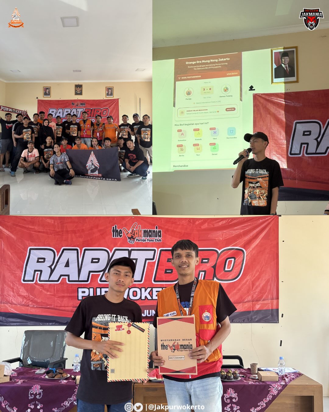 Rapat Biro The Jakmania Purwokerto: Pemilihan Ketua Biro Periode 2026-2029